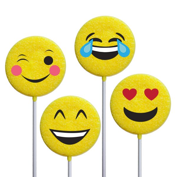 Смайлик на палочке