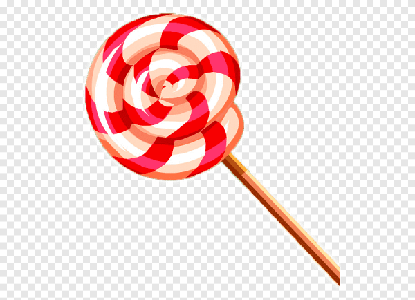 Конфеты на прозрачном фоне