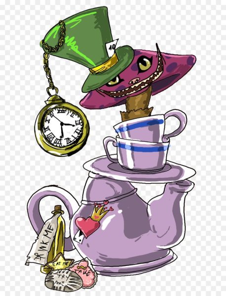 Чашка из Алисы в стране чудес