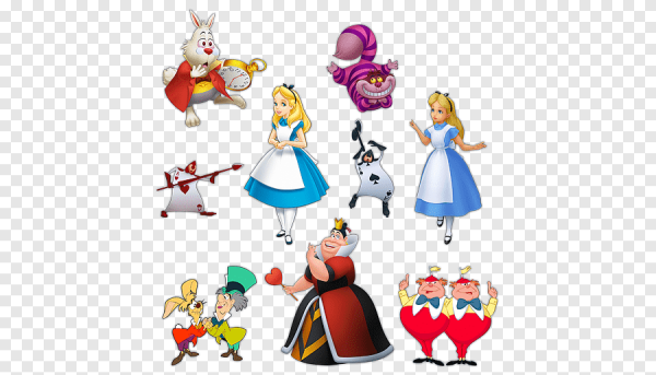 Герои сказки Алиса в стране чудес