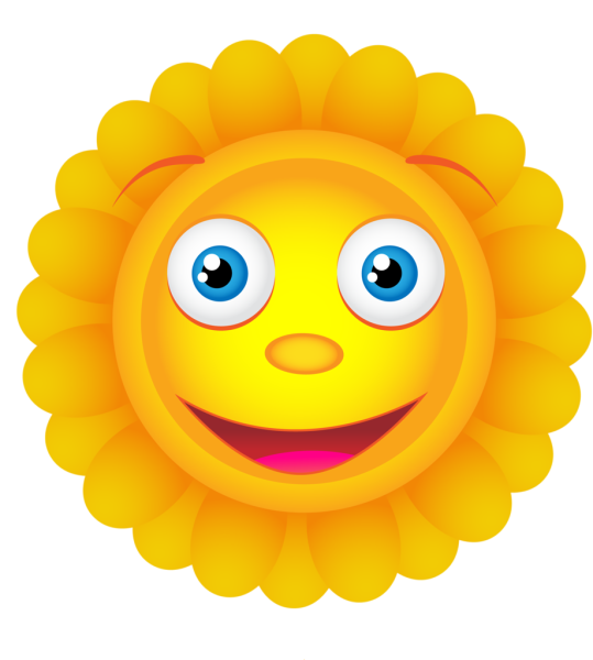 Солнышко улыбается