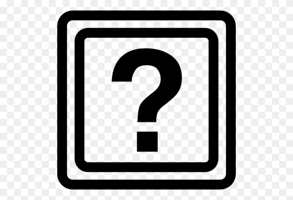 Квадратик с вопросом