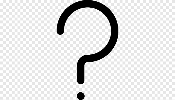 Смайлик квадратик с вопросом