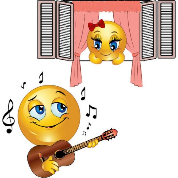 Смайлик с закрытым ртом