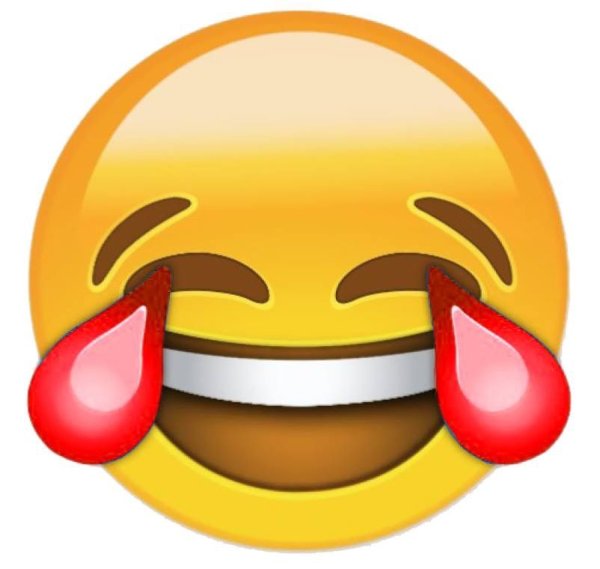 Смайлик слезы радости