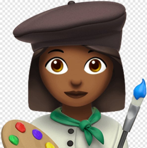 Эмодзи художник