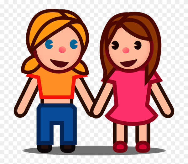 Эмодзи подружки