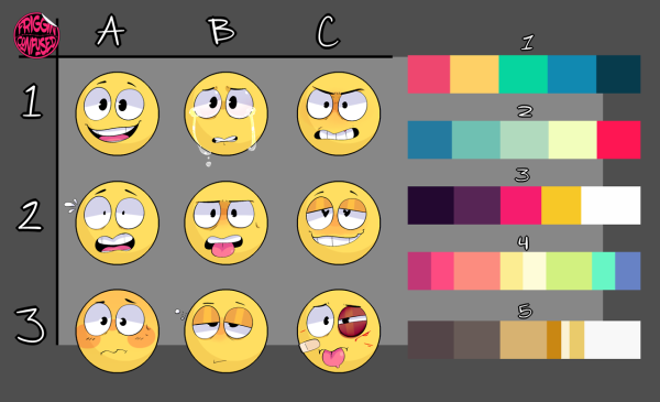 Смайлик улыбка