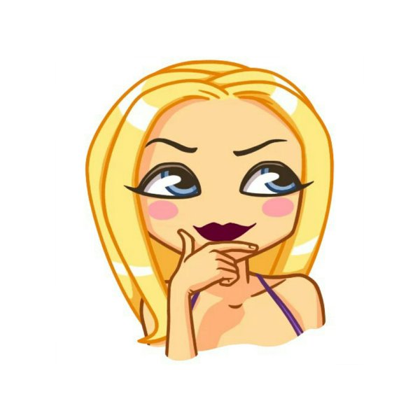 Стикеры ангел Мари