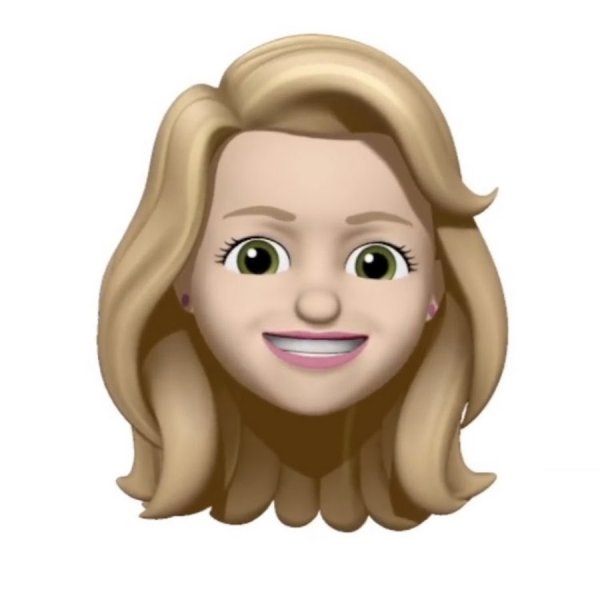 Эмодзи девушка блондинка