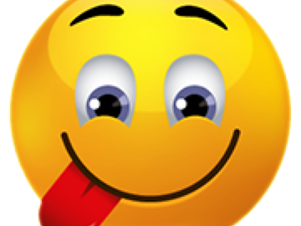 Смайлик с язычком