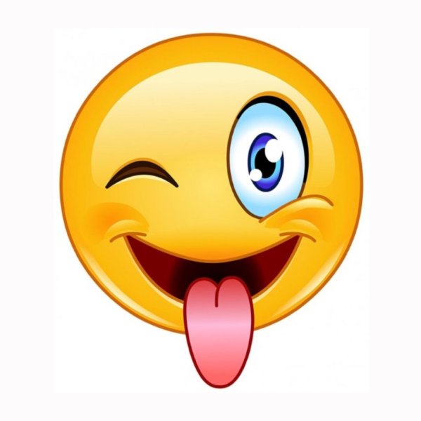 Смайлик с языком