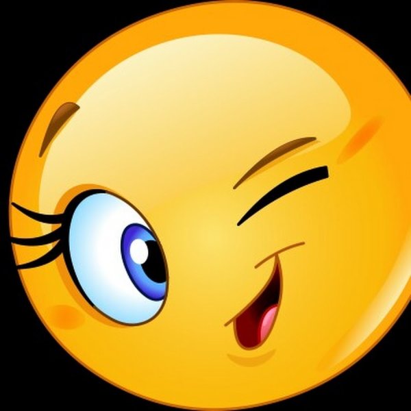 Моргающий смайлик