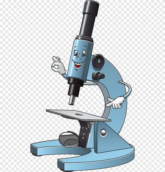 Микроскоп стикер