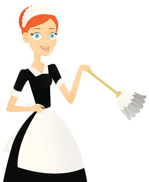 Смайлик горничная