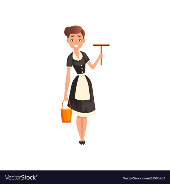 Горничная иллюстрация