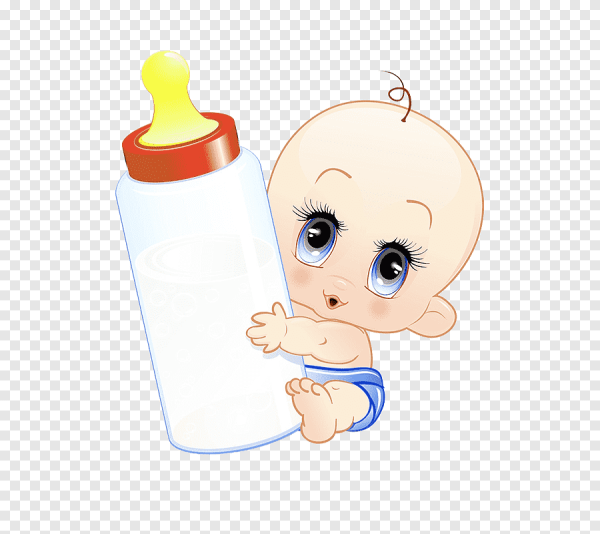 Бутылочка для малышей мультяшная