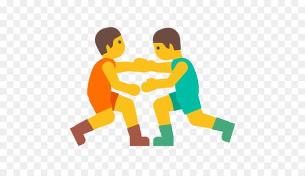 Эмодзи борцы