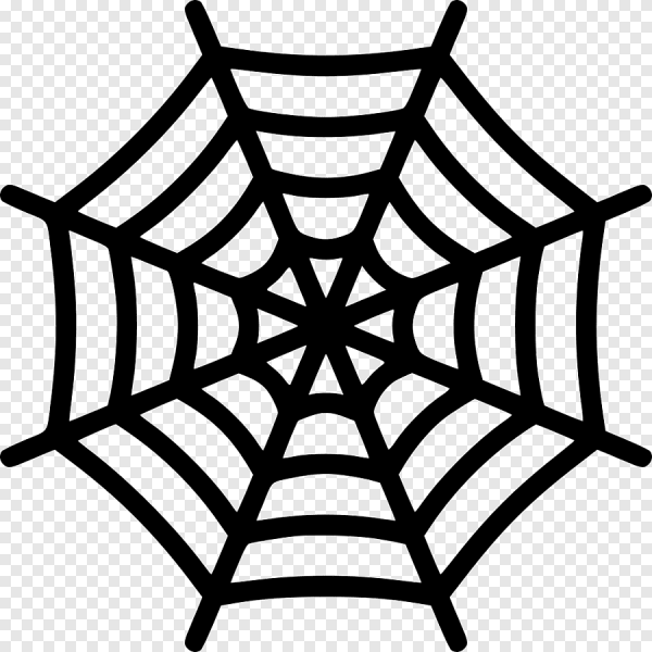 Смешной мультяшный паучок