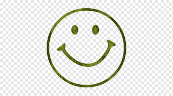 Символ Смайл на белом фоне