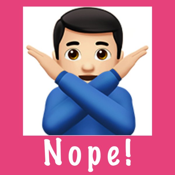 Смайлик с перекрещенными руками