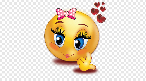 Смайлики поцелуйчики