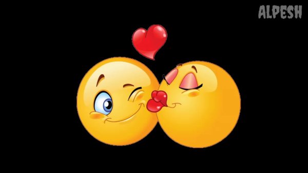 Влюбленная рожица