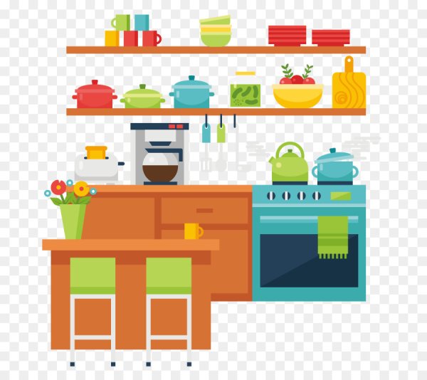 Кухня клипарт для детей