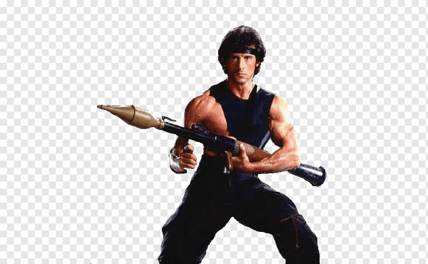 Рэмбо краска на лице PNG