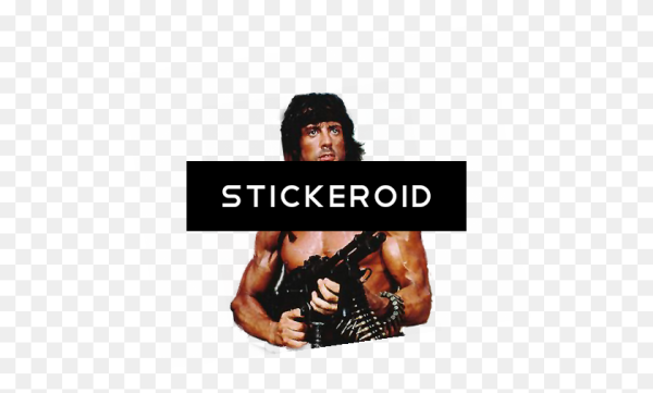 Рэмбо на прозрачном фоне