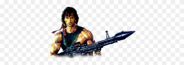 Рэмбо стреляет