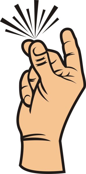 Жест щелчок