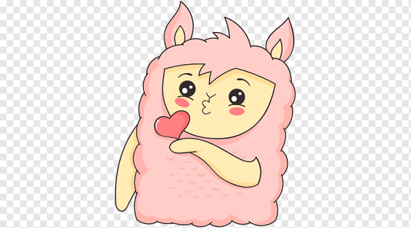 Стикеры ВК лама