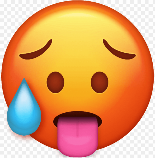 Горячий смайлик