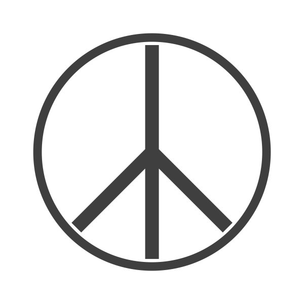 Знак круг с палочкой внутри