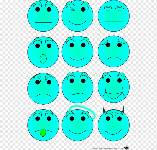 Мимика лица смайлики