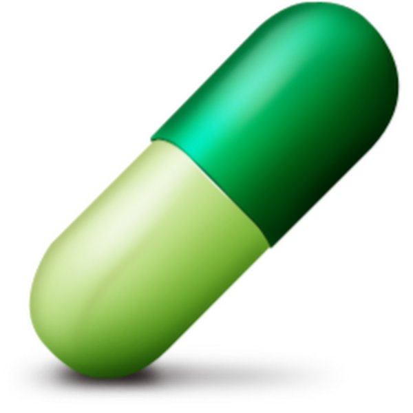 Капсула без фона