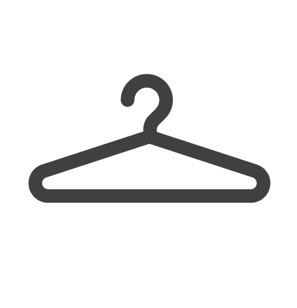 Силуэт вешалки для одежды
