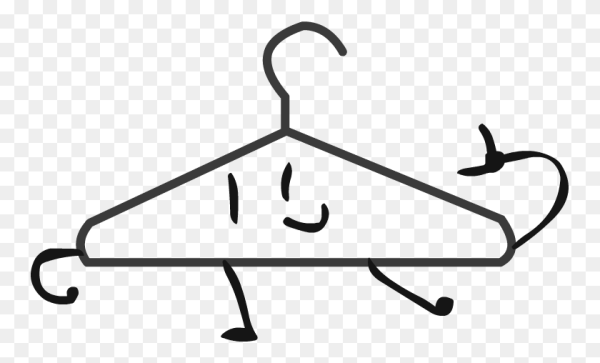 Контур вешалки для одежды