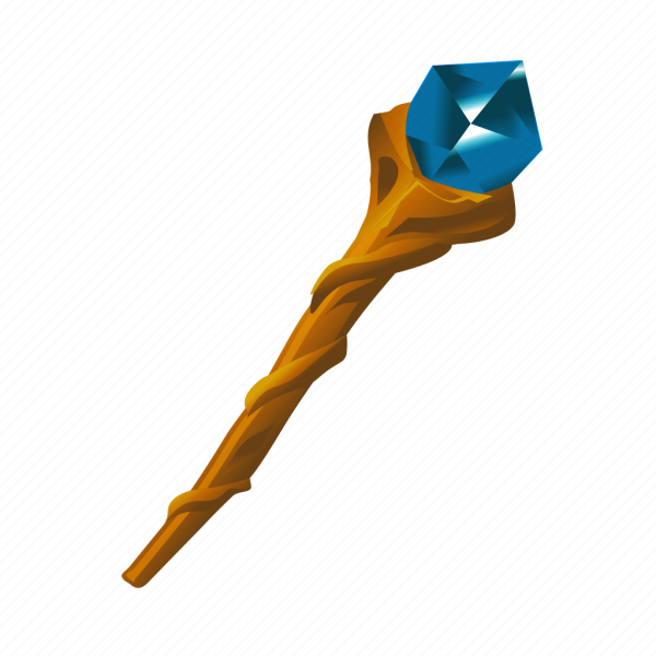 Посох мультяшный