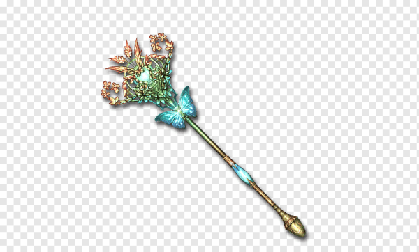 Посох на прозрачном фоне