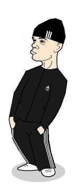 Гопник рисунок