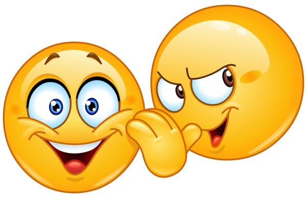 Смайлик телефонная трубка