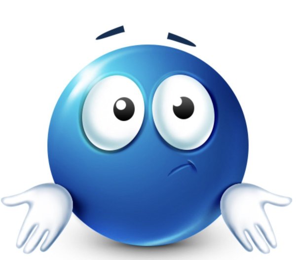 Удивленный смайлик