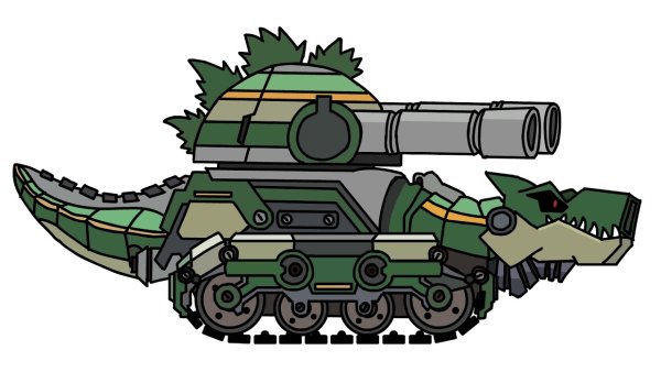 Танк динозавр