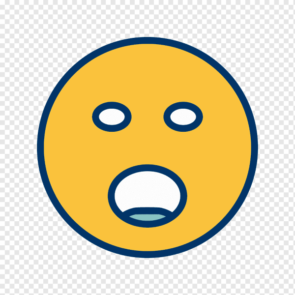 Смайлик удивления PNG прозрачный фон для тик ток