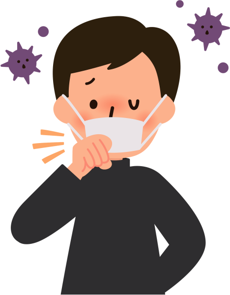 Кашляет рисунок