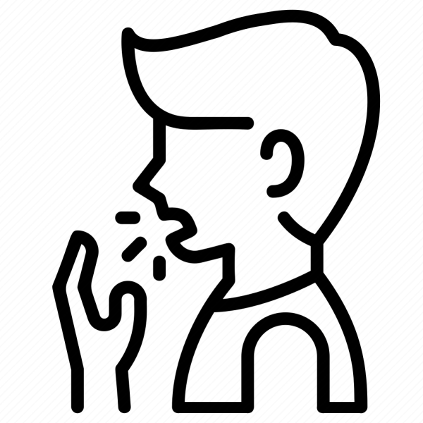 Кашель пиктограмма