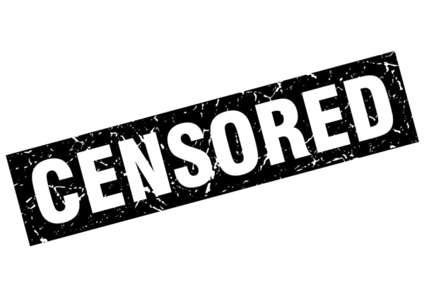 Табличка цензура