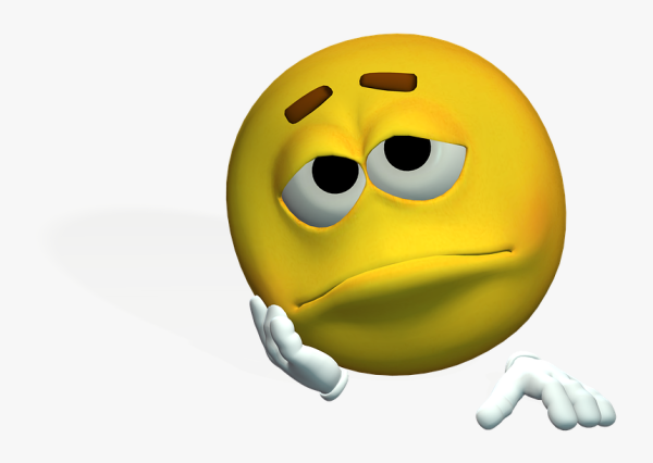 Расстроенный смайлик